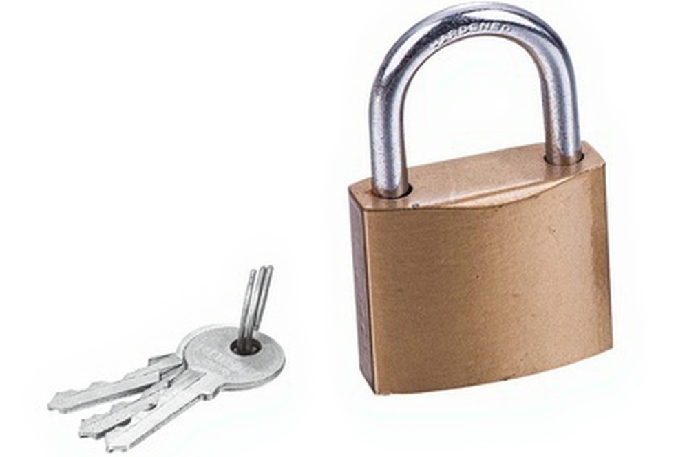 40mm HOTECHE Heavy Duty Brass Padlock