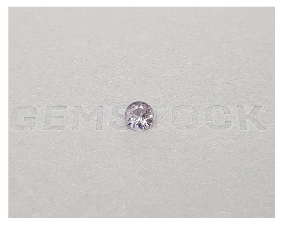 Light pink spinel