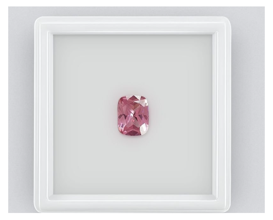 Pink orange spinel