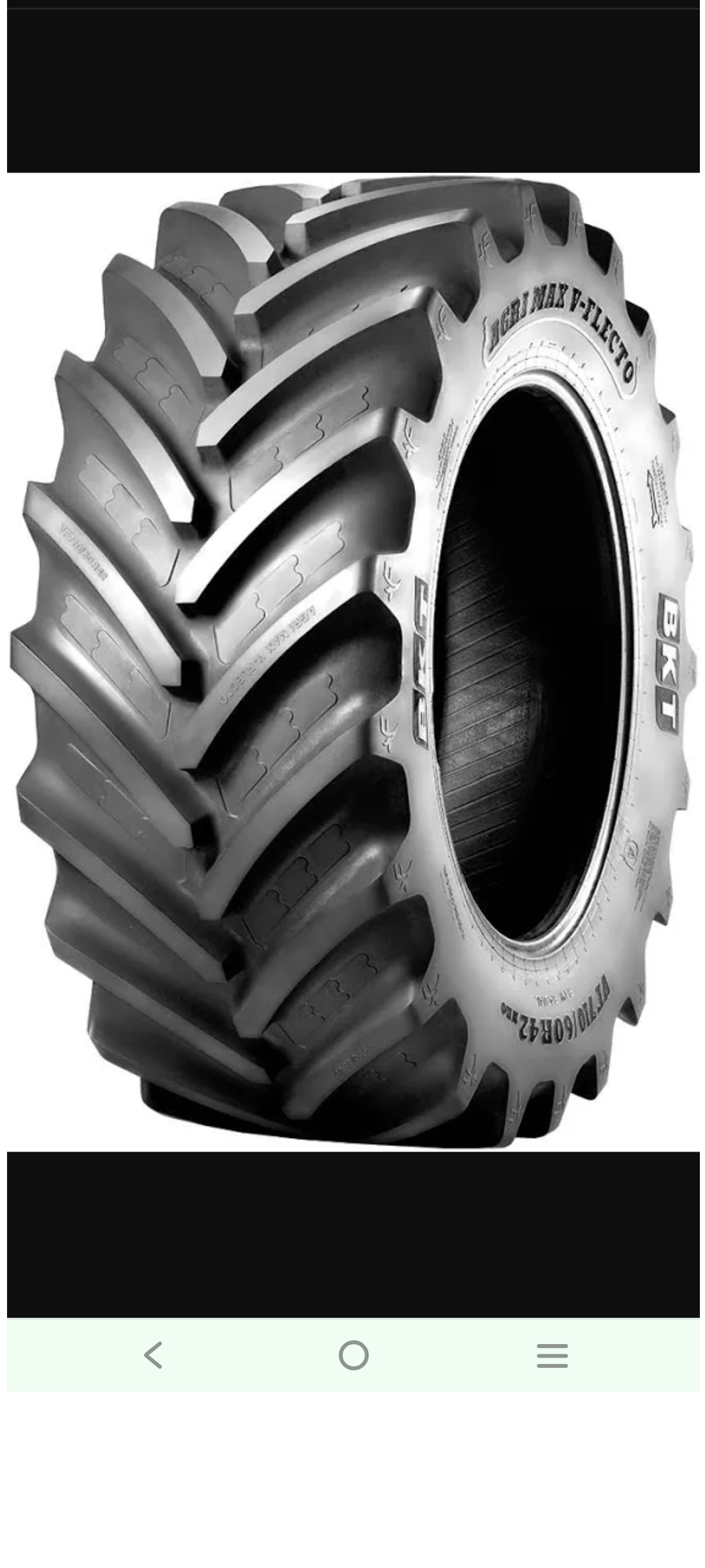 BKT Agrimax V-Flecto VF 650/65R38