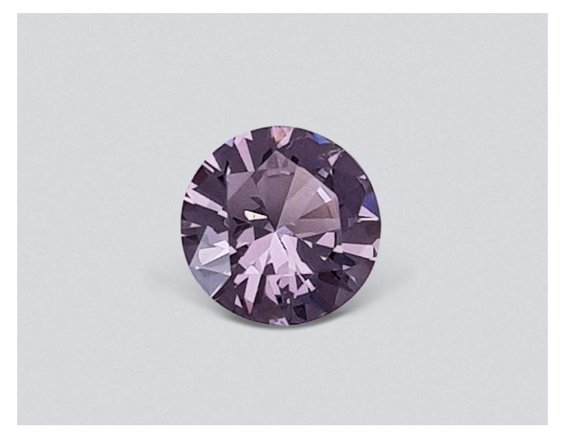 Purple gray spinel