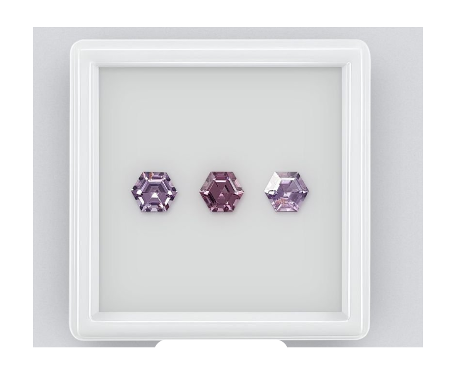 Set of Lavender Spinel