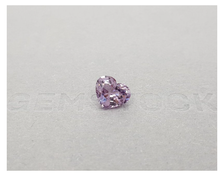 Pinkish purple spinel