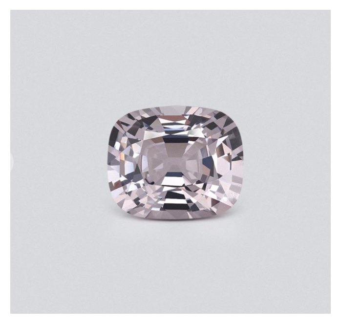 Violet grey spinel