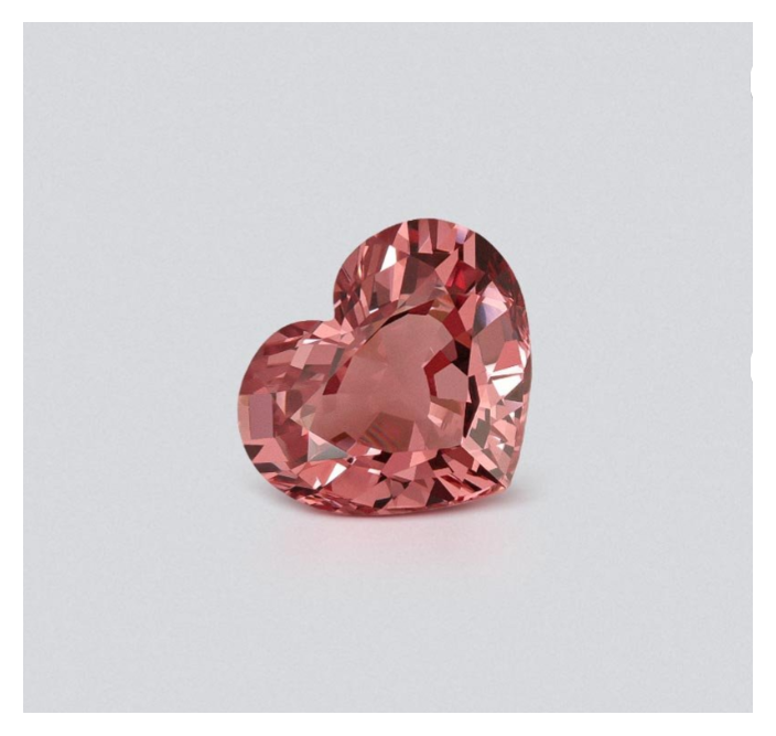 Pink orange spinel