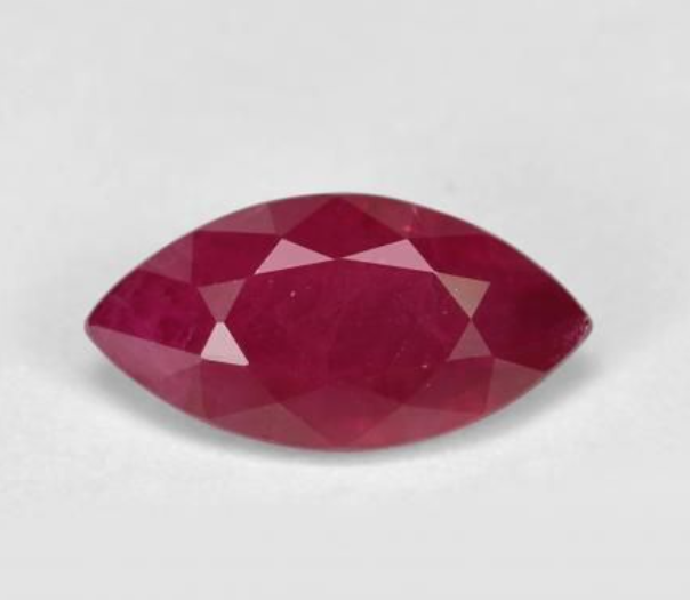 Natural Deep Wine Red Ruby