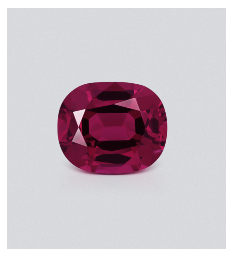 Red pink spinel