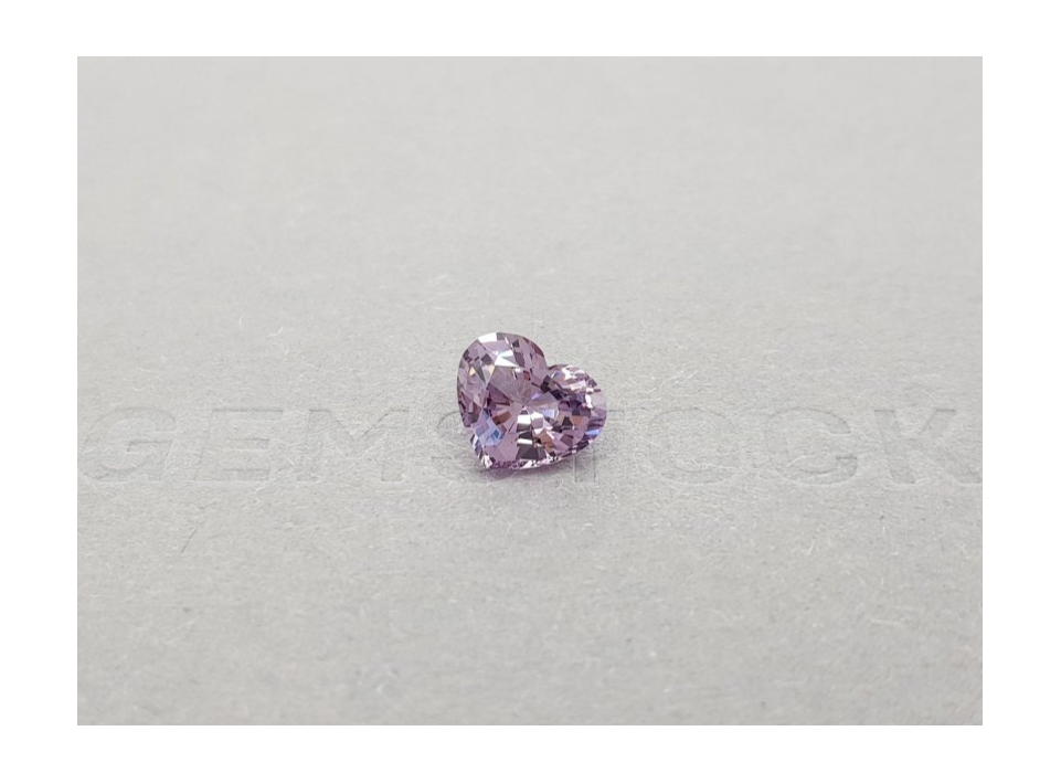 Pinkish purple spinel
