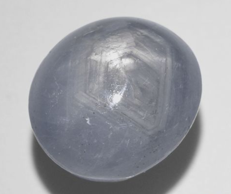 Natural Bluish Grey Star Sapphire