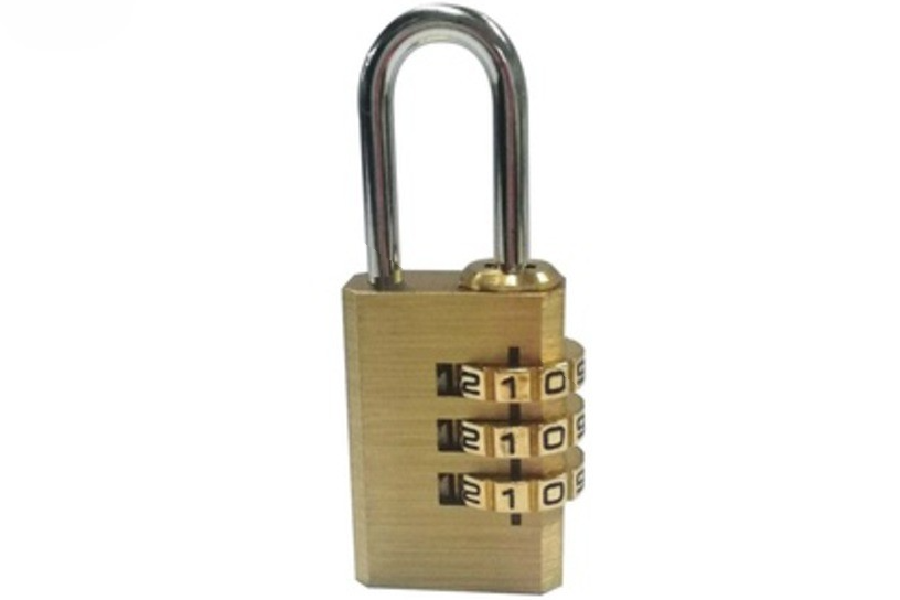 ( 21*10*30mm , 48g ) HOTECHE Brass Number Padlock