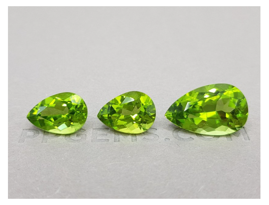 Bright Peridots set