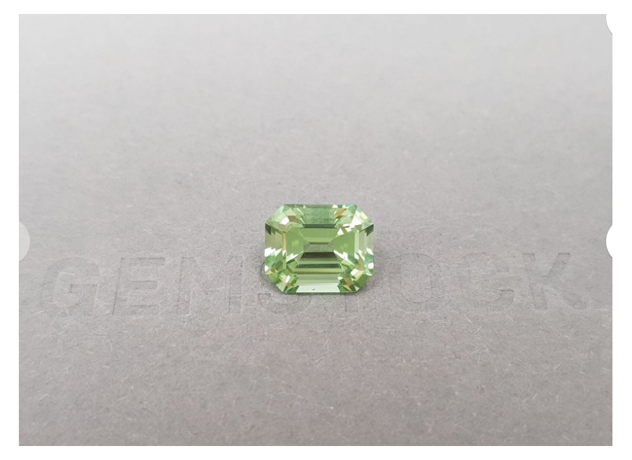 Mint green tourmaline