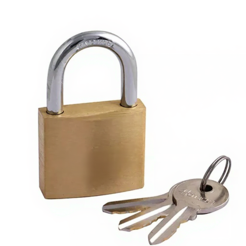 30mm HOTECHE Heavy Duty Brass Padlock