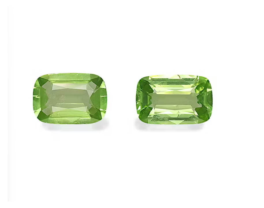 Green peridot pair