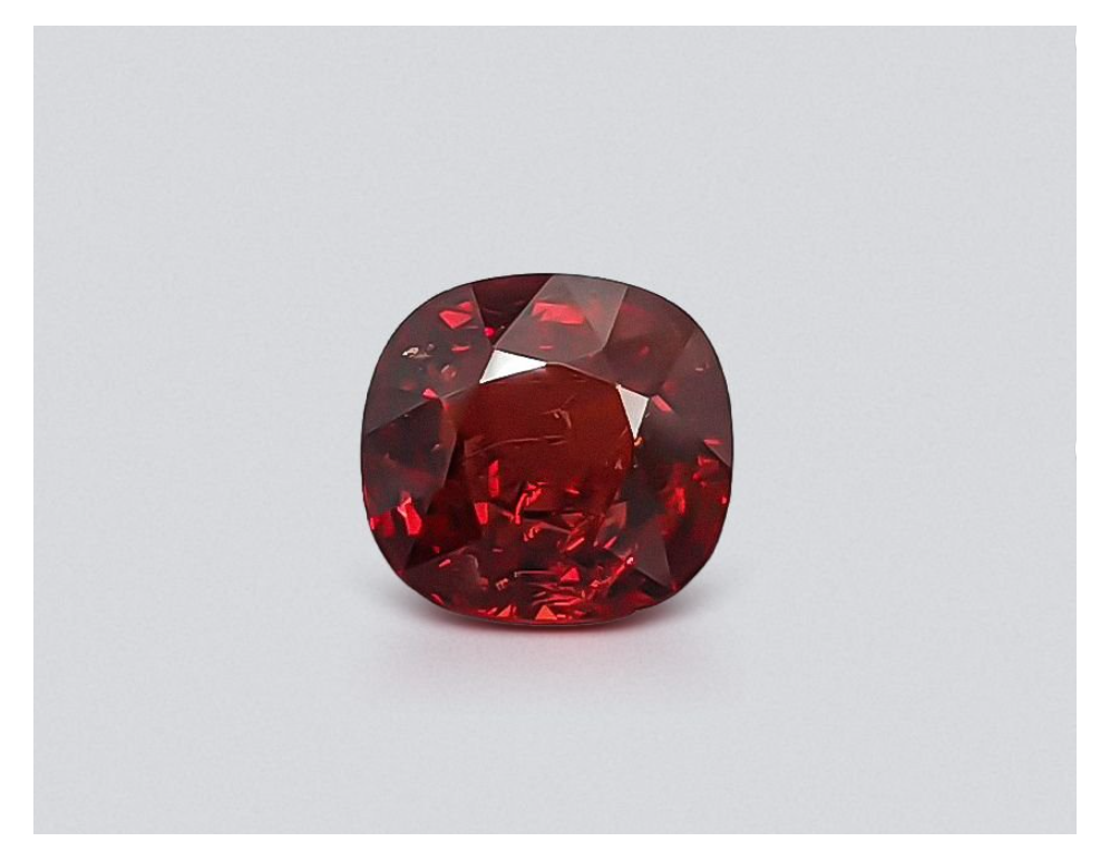 orange-red spinel