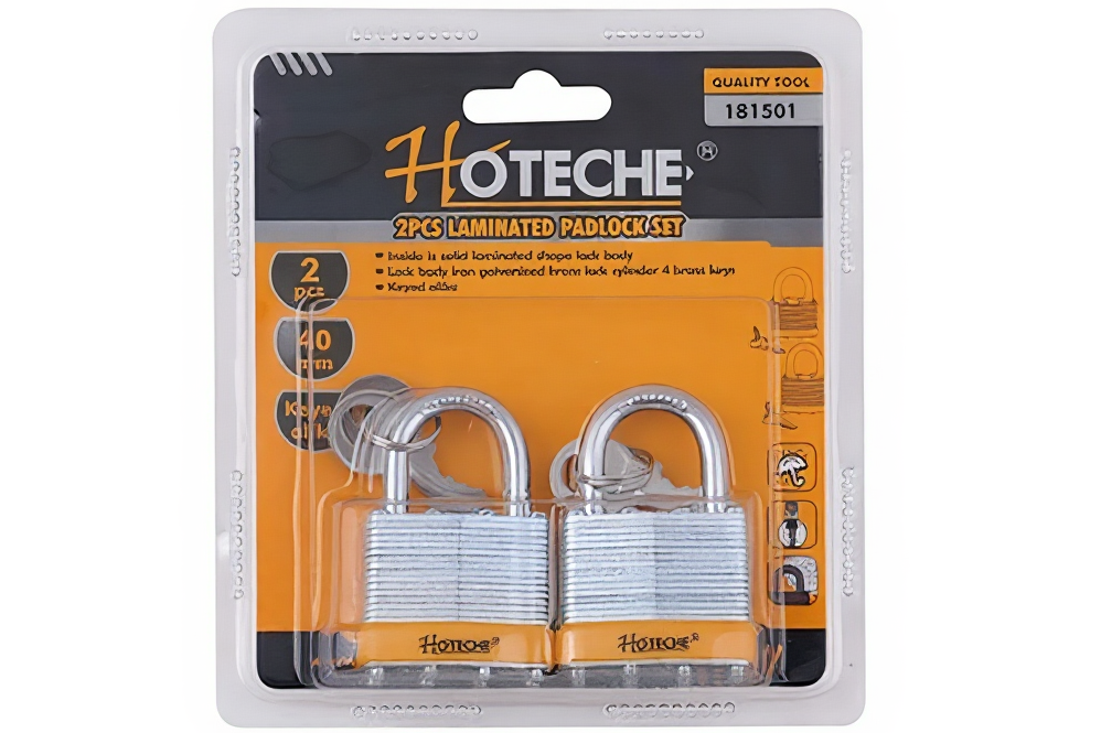 40MM HOTECHE Laminated Padlock